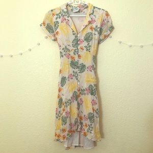 ASOS Tall Hawaiian Print Tea Dress